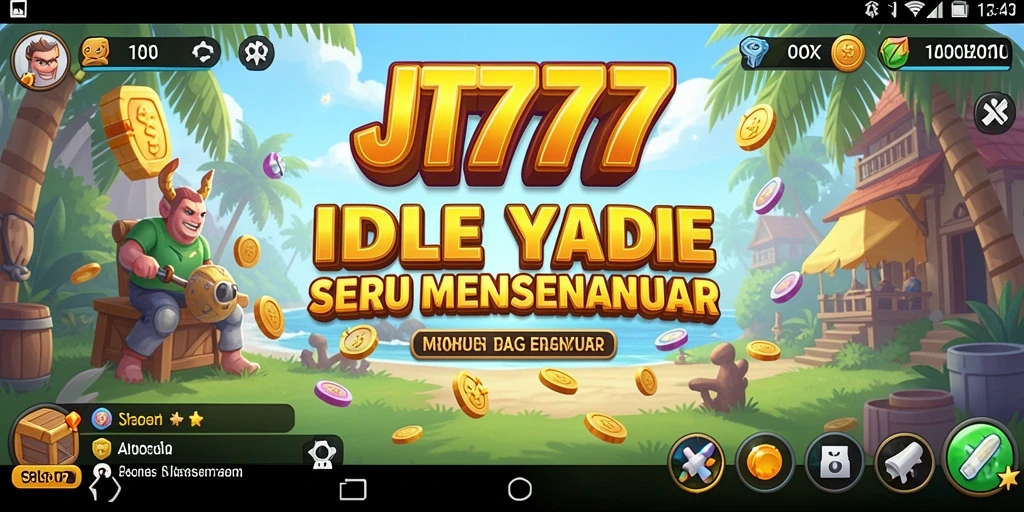 Tampilan gameplay JT777 yang menarik dan interaktif.