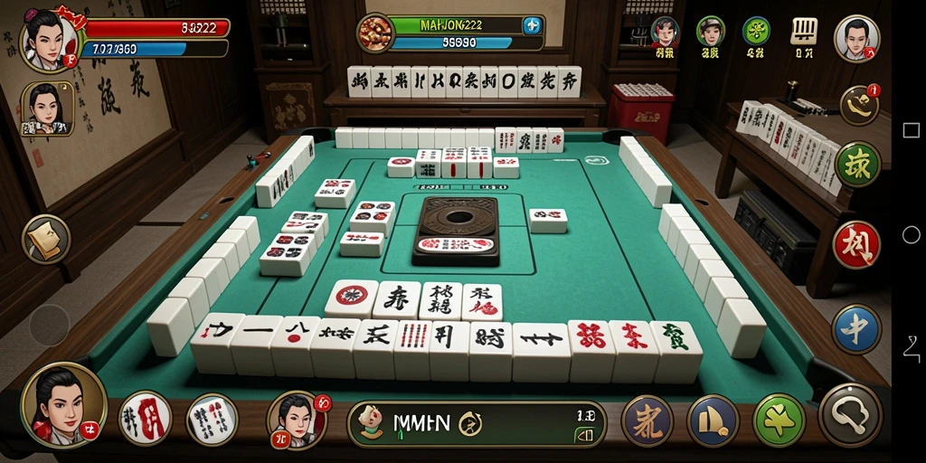 Tampilan gameplay MAHJONG222 yang penuh aksi dan strategi olahraga.