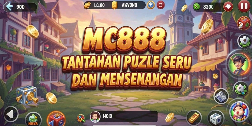 Screenshot gameplay MC888 menampilkan tantangan Puzzle yang seru dan menarik.