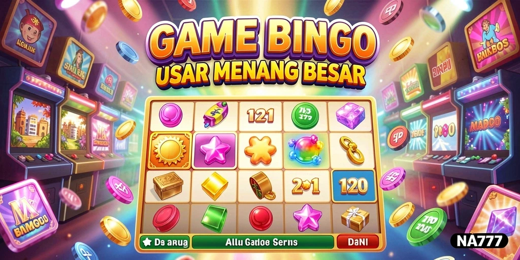 Tampilan menarik dari gameplay Bingo di NA777.