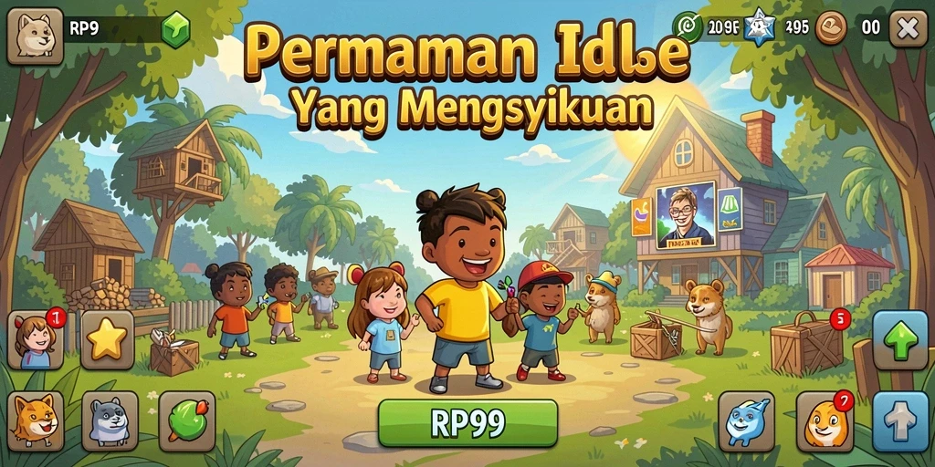 Tampilan gameplay RP99 yang menarik dan interaktif.