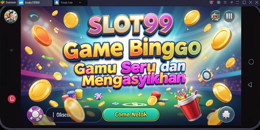 Tampilan utama SLOT99 menampilkan gameplay Bingo yang seru.