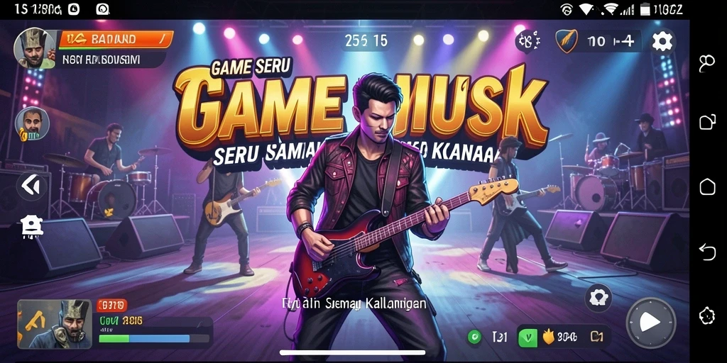 Tampilan gameplay T6 yang menarik dengan berbagai pilihan lagu.