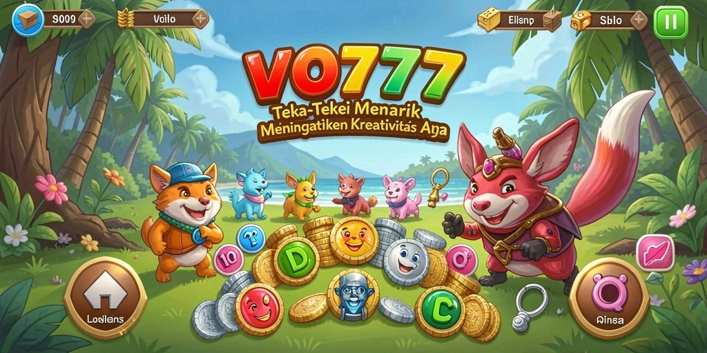 Screenshot VO777 menampilkan gameplay puzzle yang mengasyikkan dan menantang.